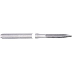 Komet Tungsten Carbide Bur - H48LUF-012 - Finish Flame - High Speed, Friction Grip (FG), 5-Pack