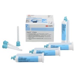 Solventum (Formally 3M) Imprint 4 - Garant Refill - Heavy - 50ml Cartridge, 4-Pack and 5 tips and Syringes