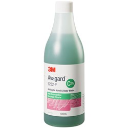 AVAGARD Antiseptic Hand & Body Wash Chlorhexidine 2% x 500ml