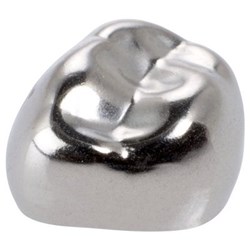 Solventum (Formally 3M) Crown Form NiChro - Stainless Steel 1st Molar Crowns - DLR2, 2-Pack