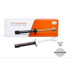 Ultradent Vit-l-escence - Esthetic Restorative Material - Shade Translucent Smoke - 2.5g Syringe