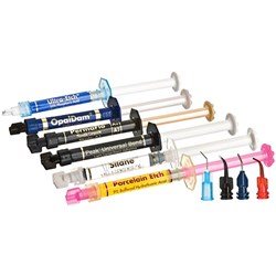 PORCELAIN REPAIR Kit 6 x 1.2ml Syringe 80 Tips