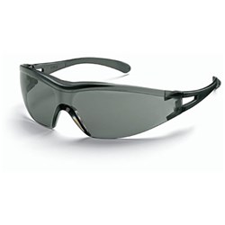 UVEX X-One Safety Glasses Lens Grey Hard Coat Grey Frame