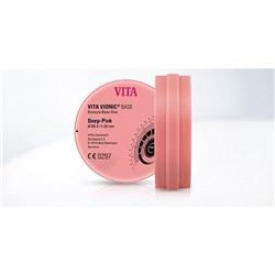VIONIC Base Disc High Impact Pink Translucent 98.5x30mm 1pc
