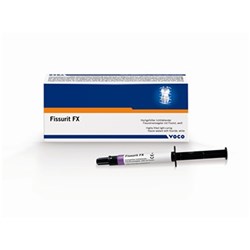 FISSURIT FX 2.5g x 2 Syringes Light Cure Fissure Sealant