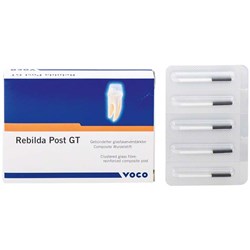 Voco Rebilda Post GT - Adhesive Core Build-Up System - Size 12, 5-Pack