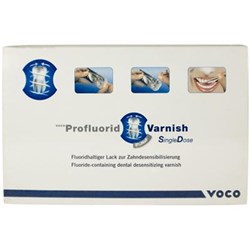 Voco Profluorid Varnish - Desensitising Varnish - Assorted - 0.40ml Single Dose, 48-Pack