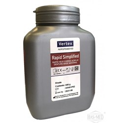 Vertex Rapid Simplified Powder - Shade 4 Clear - 500g Tub
