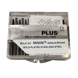 TMS Link Plus Minim 0.525mm Single Shear Silver Pack of 60
