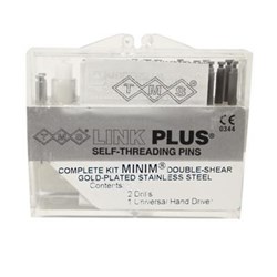 TMS Link Plus Minim 0.525mm Double Shear Silver Pack of 24