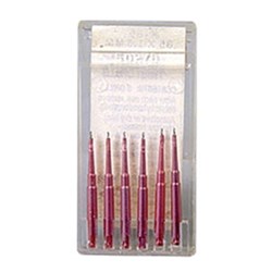 KODEX Minikin Drills 0.425x1.5 mm Red Short Shank Pack of 6