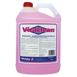 VIRACLEAN 5L Bottle Pink Hospital Grade Disinfectant