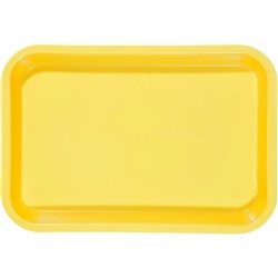 Mini Tray for Setup Neon Yellow 23.81 x 16.19 x 2.22cm