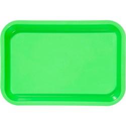 Mini Tray for Setup Neon Green 23.81 x 16.19 x 2.22cm
