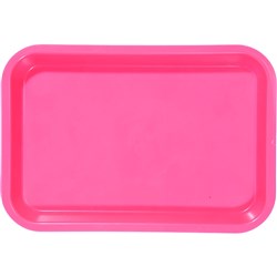 Mini Tray for Setup Neon Pink 23.81 x 16.19 x 2.22cm