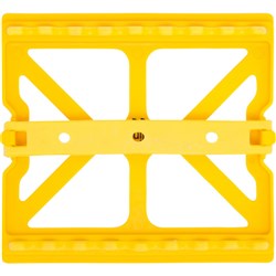 Instrument Mini Mat Neon Yellow 9.84  x 8.89  x 1.27cm
