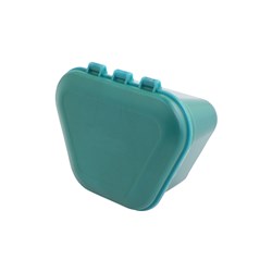 Denture Boxes Teal 9.53 x 4.45cm Pk of 12