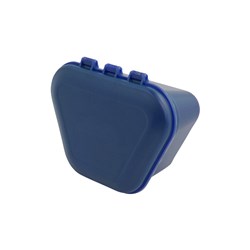 Zirc Denture Boxes - Midnight Blue - 9.53 x 4.45cm, 12-Pack