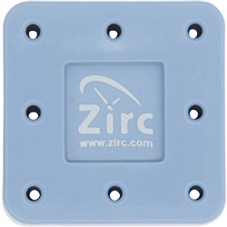 Zirc Magnetic Bur Block - Small - 8 Holes - Blue