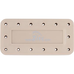 Zirc Magnetic Bur Block - Large - 14 Holes - Beige