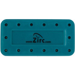 Zirc Magnetic Bur Block - Large - 14 Holes - Teal