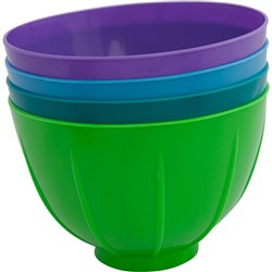ZIRC Mighty Mixer Bowls - Assorted Colours, 36-Pack