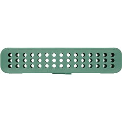 STERI-CONTAINER Compact Green 18.10  x 3.81  x 3.81cm