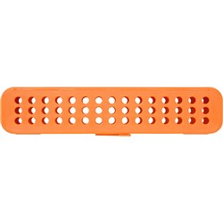 STERI-CONTAINER Compact Neon Orange 18.10 x 3.81 x 3.81cm