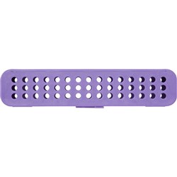 STERI-CONTAINER Compact Neon Purple 18.10 x 3.81 x 3.81cm