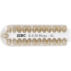 E Z ID Rings for Instruments XLarge Beige Pack of 25