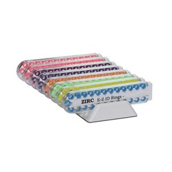 EZ ID Ring SYSTEM Large JEWEL Assorted Pack of 200