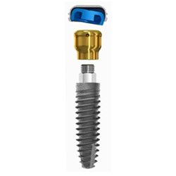 Locator Implant+Abutment 3.5mm Dia 10mm Length 2.5mm Cuff