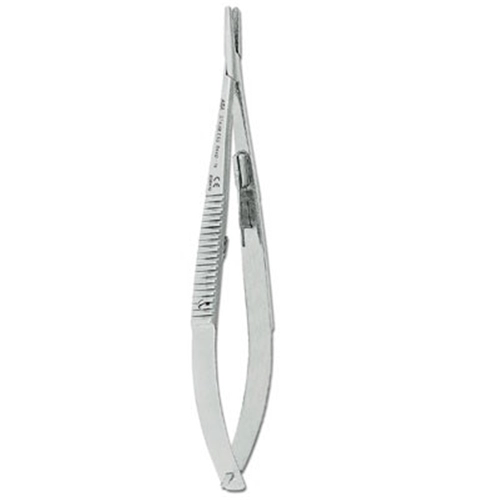 Needle Holder Castroviejo Straight TC Fine 14cm - Henry Schein Dental