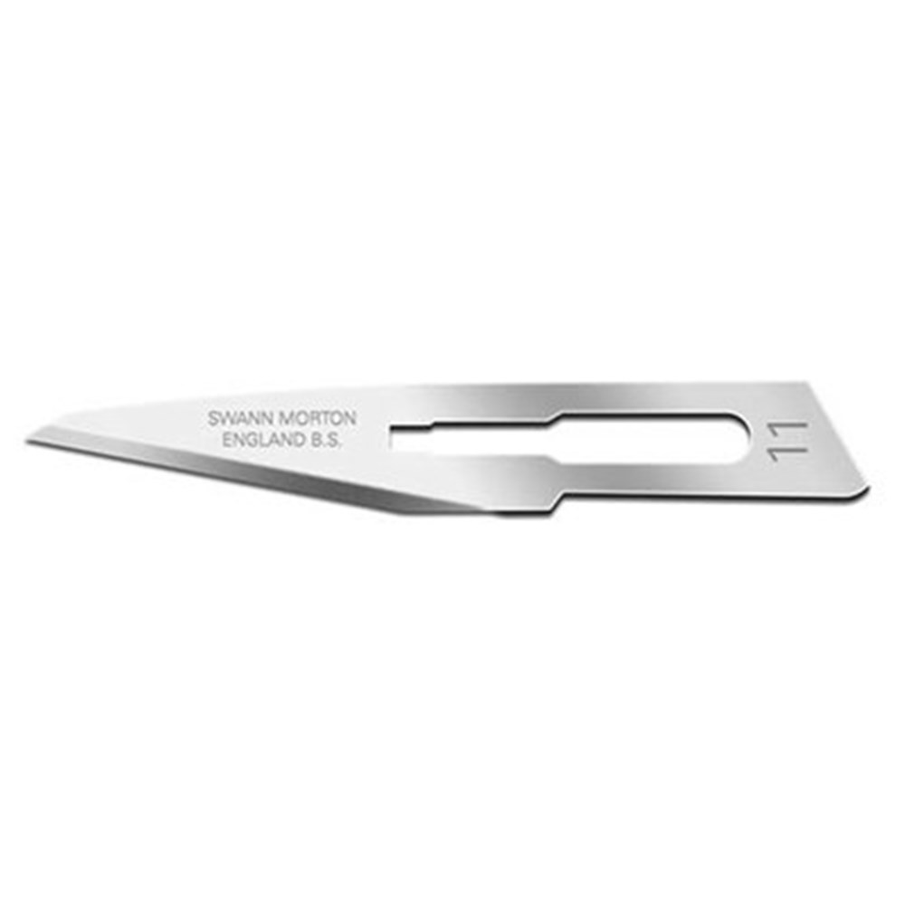 Surgical scalpel blade clearance sizes