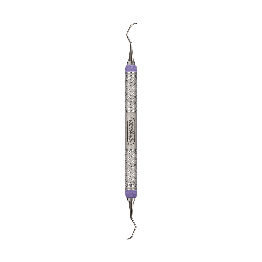 Dental Universal Posterior Columbia Curette 4L4R Rounded Toe Two Cutting Edges Dental Universal Posterior Columbia Curette 4L4R Rounded Toe Two Cutting Edges