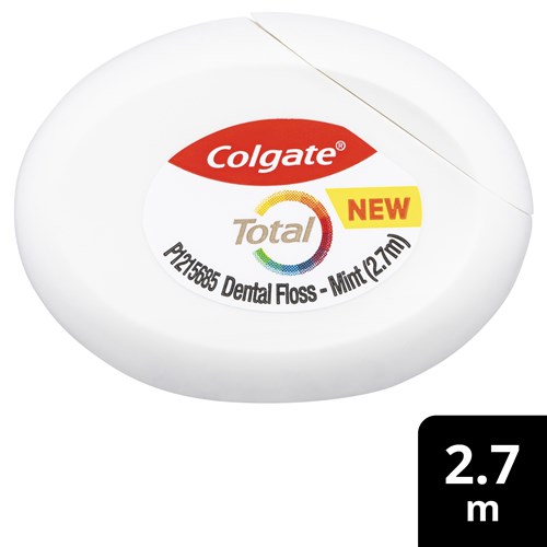 CG-1224406 - Colgate Total Dental Floss Mint 2.7m x 72