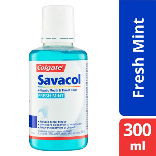 Colgate Savacol Freshmint Antiseptic Rinse 300ml