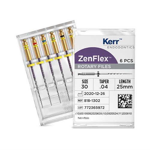 thumbnail image 2 of Dentsply Maillefer Dental Profile ISO Rotary Files – 21mm .04 Taper, 6/pk, All Sizes, Switzerland 2 of 3