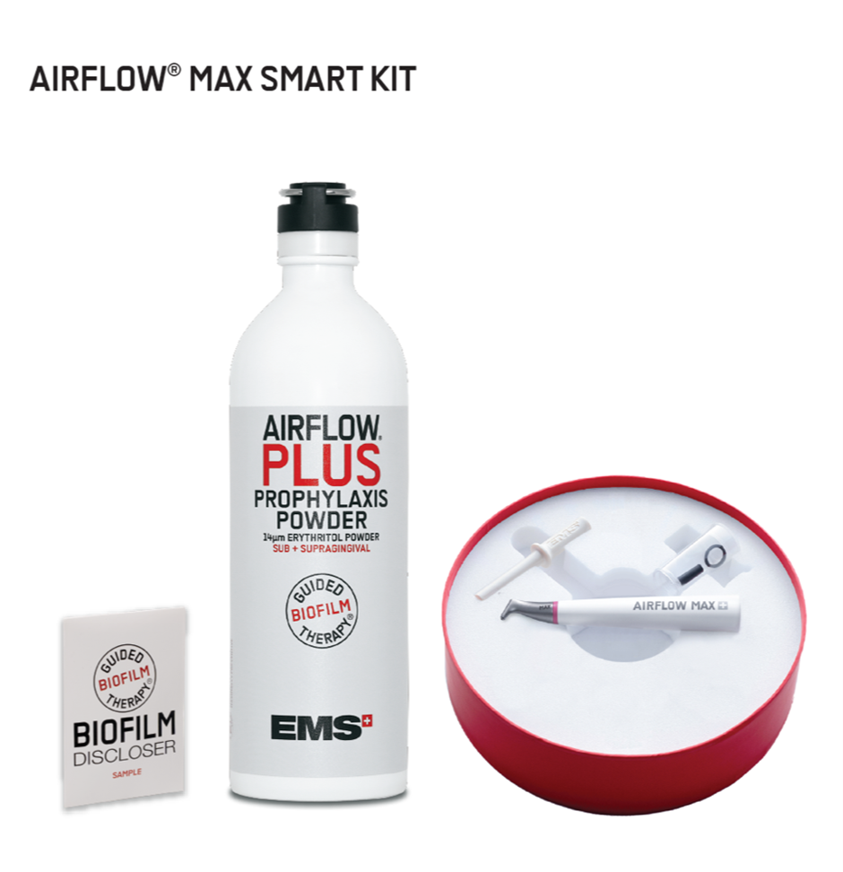 EMSFS475V2 AIRFLOW MAX Introduction kit SMART Handpiece Set + Powder Henry Schein