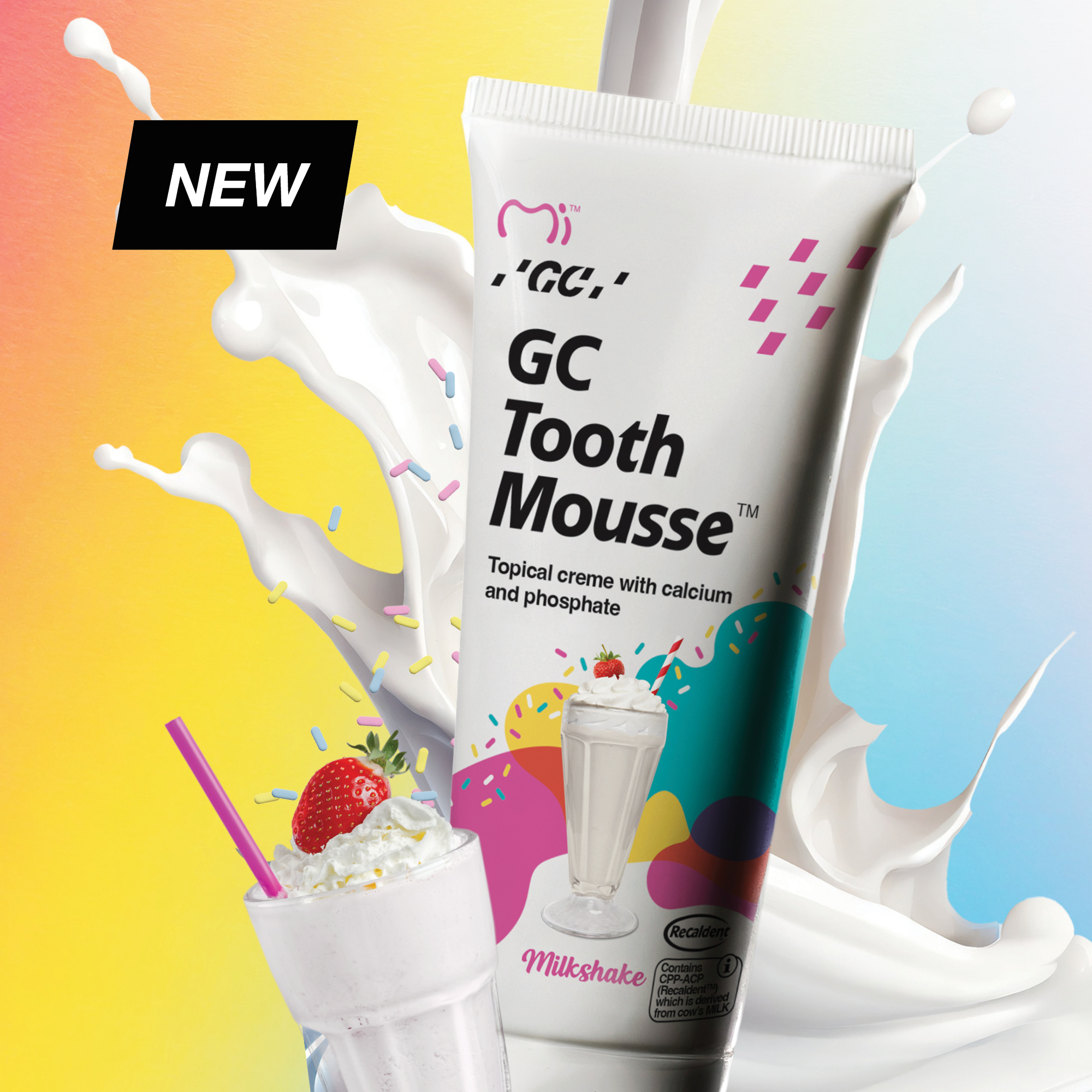 GC-10041460 - GC TOOTH MOUSSE - Milkshake - 40g Tube, 10-Pack - Henry ...