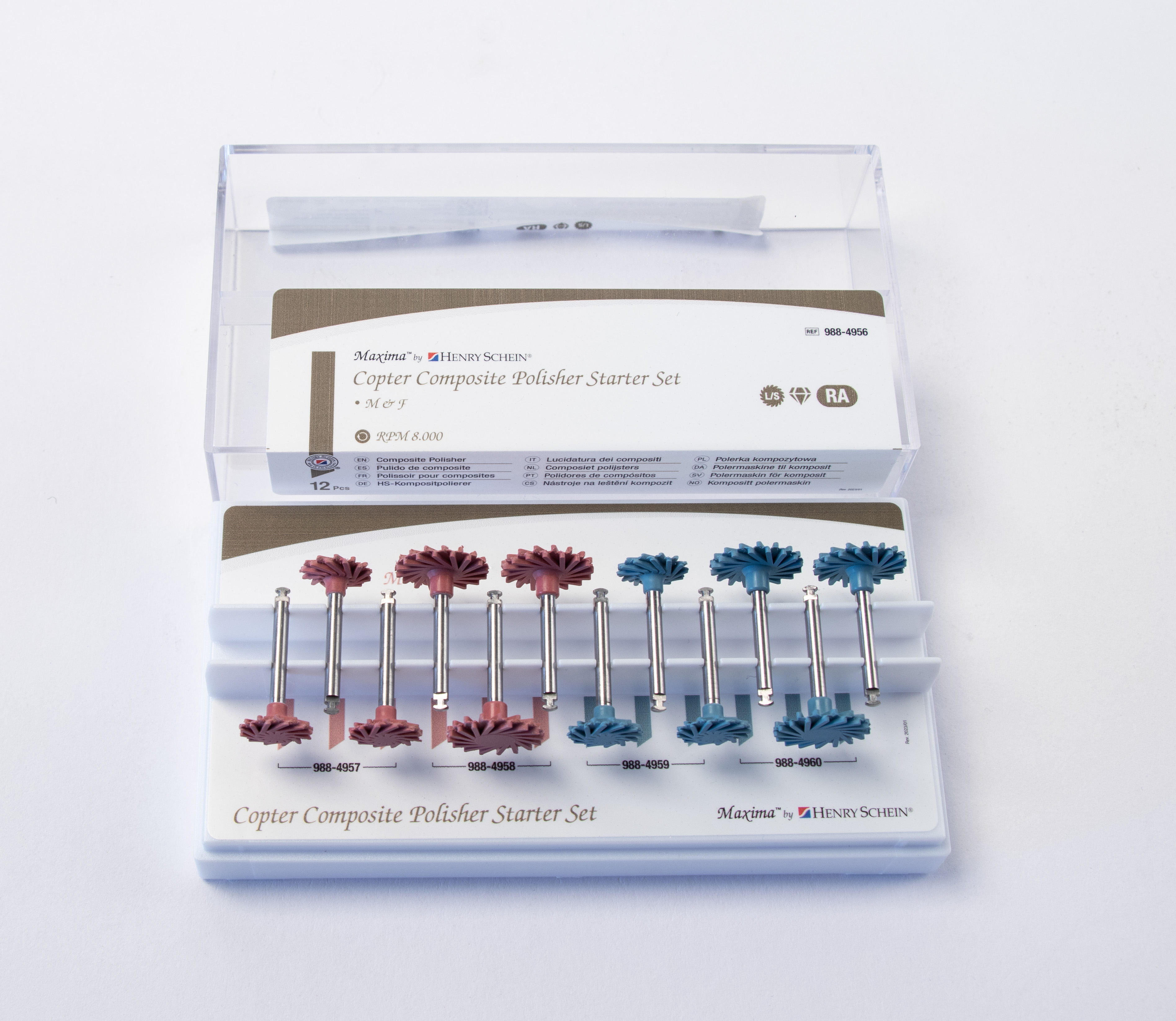 Maxima Copter Color Code HS-9884956 - Maxima Copter Polisher Starter Set 12 3ea Size Pre&High ...