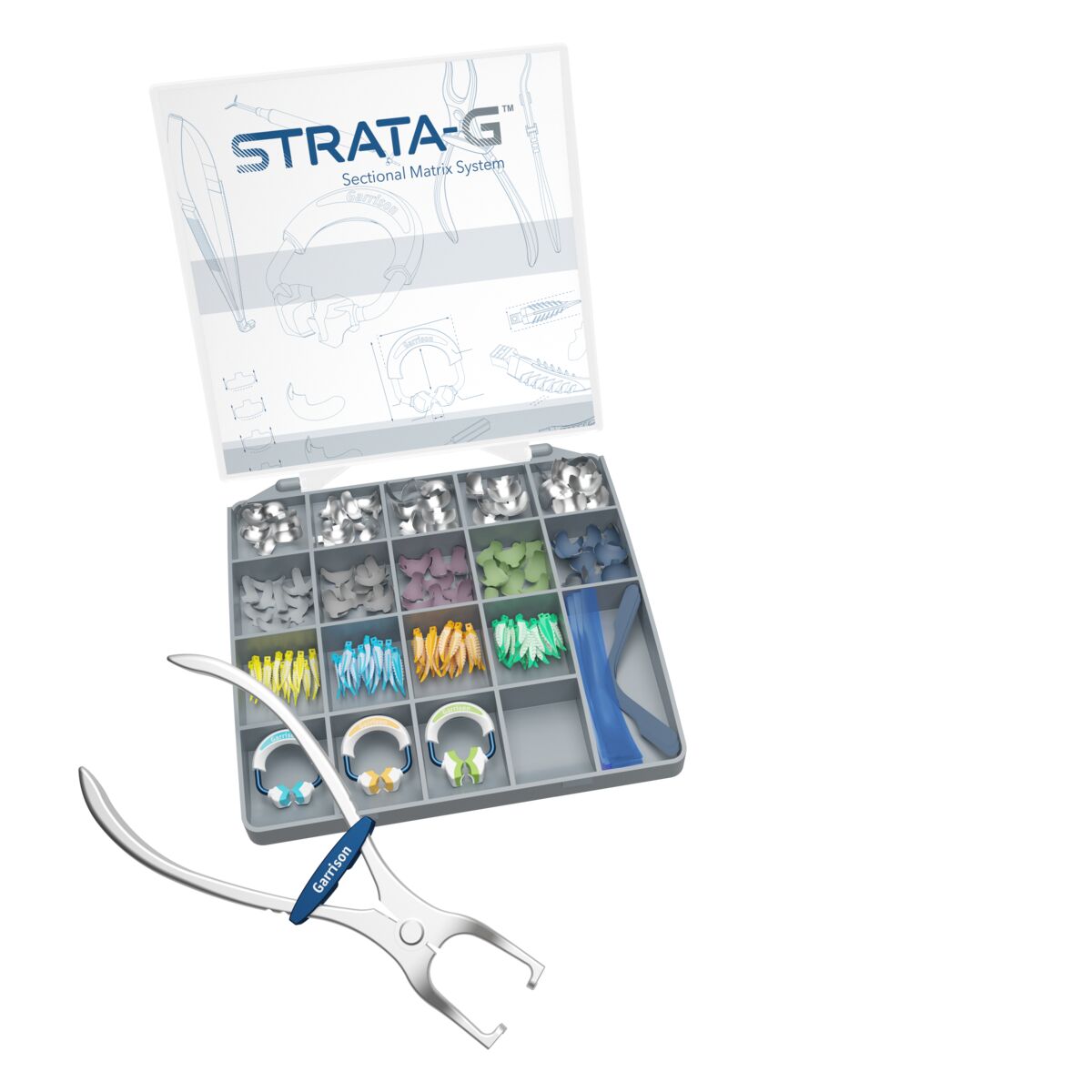 GA1SGKSH10 StrataG Sectional Matrix System Intro Kit Henry