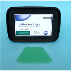 Light Cure Tray Green Pack of 50