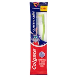 CG-1051840 - Colgate Kids Manual Toothbrush - BSBF Value Pack - Classic Child - Assorted Colours, 72-Pack