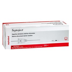 SP-12074C Septodont SEPTOJECT Needle 27G 25mm Box of 100