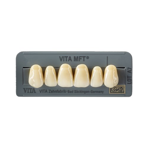 Vita MFT Upper, Anterior, Shade 0M1, Mould O44