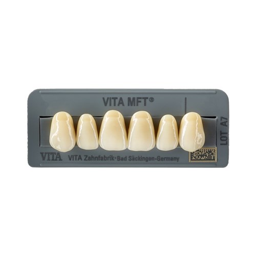 Vita MFT Upper, Anterior, Shade C1, Mould T43