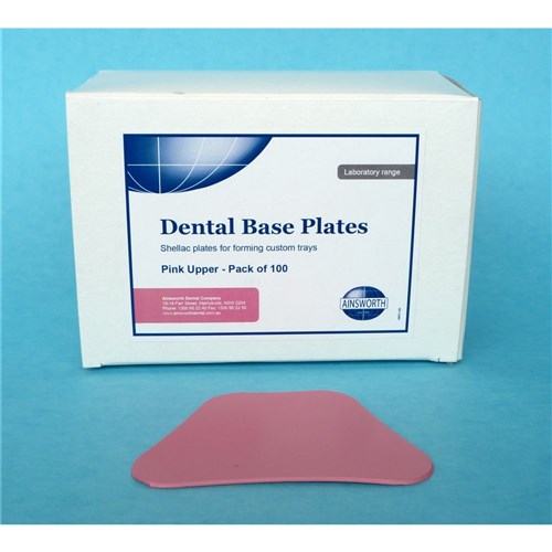 Ainsworth Base Plate - 1.4mm Thickness - Pink - Upper, 12-Pack