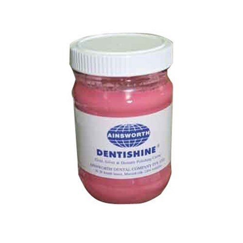 Ainsworth Dentishne - Pink Polishing Paste, 200g Jar