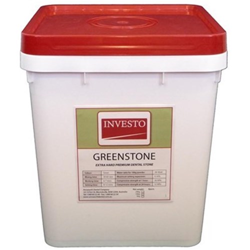 Ainsworth Investo Greenstone - Type III Stone - Extra Hard, 5kg Pail
